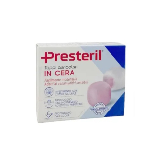Presteril tappi auricolari in cera 20 pezzi 1 pz per le orecchie