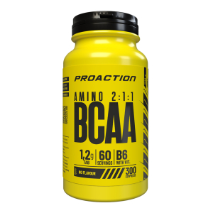 Proaction amino 2:1:1 bcaa integratore di aminoacidi 300 compresse