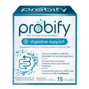 probify digestive support15 capsule bugiardino cod: 981492135 