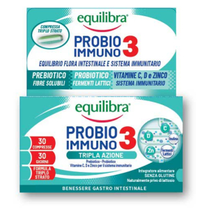 Cerca Offerte di probio 3 immuno integratore per il benessere gastro intestinale e del sistema immunitario 30 compresse e acquista online