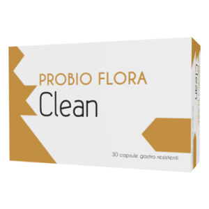 probio flora clean 30 capsule gastr bugiardino cod: 980431264 