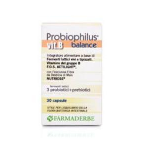 probiophilus vitamina b 30 capsule bugiardino cod: 930269535 