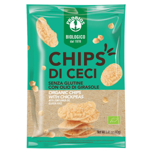 probios chips di ceci 40g bugiardino cod: 973291610 