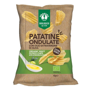 Probios patatine super ondulate bio senza glutine 40 g