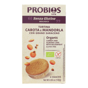 Cerca Offerte di probios tortino carota e mandorla 4 sacchetti x 35 g e acquista online