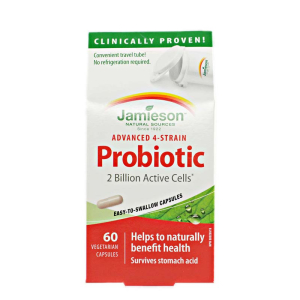 jamieson probiotic advanced 4 strain 60 bugiardino cod: 905599104 