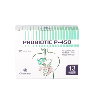 probiotic p-450 12stick monodose bugiardino cod: 972515314 