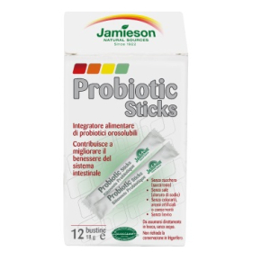 probiotic sticks 12 bustine bugiardino cod: 913352035 