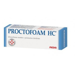 proctofoam hc rettale schiuma 24g1+1% bugiardino cod: 032013029 