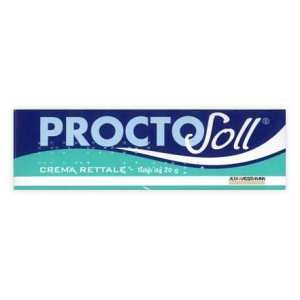 proctosoll crema rettale 20g bugiardino cod: 027377011 