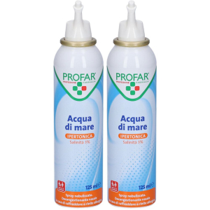 Cerca Offerte di profar acqua di mare spray ipertonica 3% set da 2 2x125 ml e acquista online