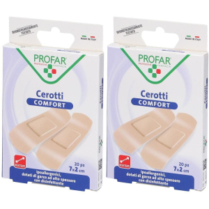 Cerca Offerte di profar® cerotti comfort 7 x 2 cm 2x20 pz cerotto e acquista online