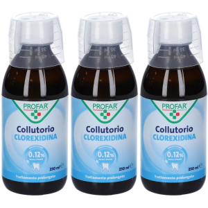 Cerca Offerte di profar collutorio clorexidina 0,12% senza alcool 3x250 ml e acquista online