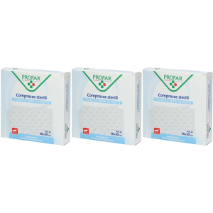 Cerca Offerte di profar® compresse sterili 10 x cm set da 3 3x100 pz garza e acquista online