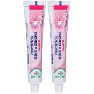 Cerca Offerte di profar dentifricio denti e gengive sensibili 2x75 ml e acquista online