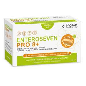 Profar enteroseven pro 8+ 10 flaconcini da 10 ml