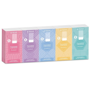 Profar fazzoletti per il naso 10 x 9cm 4 veli 9 pezzi 10 pacchetti