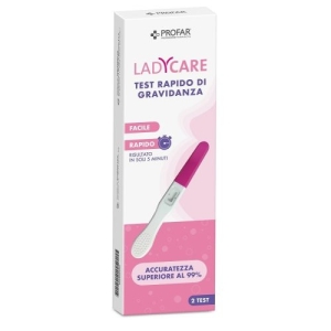 Cerca Offerte di Profar ladycare test rapido di gravidanza hcg 2 pezzi 1 pz e acquista online