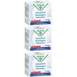 Cerca Offerte di profar soluzione fisiologica sterile isotonica 2 ml 20 ampolle 3x20x2 e acquista online