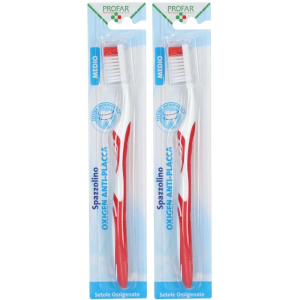 Cerca Offerte di profar® spazzolino oxigen anti-placca medio set da 2 st e acquista online