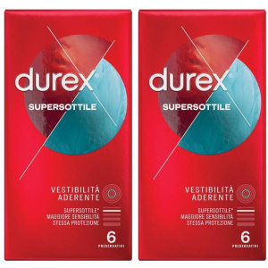 Cerca Offerte di profilattico durex supersottile close fit 6 pezzi 2x6 st e acquista online
