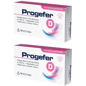 Cerca Offerte di progefer d 30 compresse gastroprotette 2x30 pz e acquista online