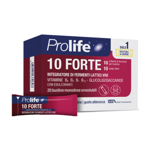 prolife 10 forte stickpack bugiardino cod: 945302228 