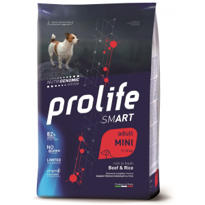 Prolife cane smart adulto mini manzo & riso 2 kg