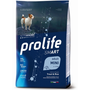 Prolife cane smart adulto mini trota & riso 2 kg