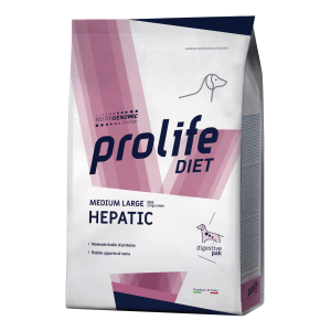 Prolife hepatic diet cibo secco per cani taglia media/grande sacco 2kg 197b