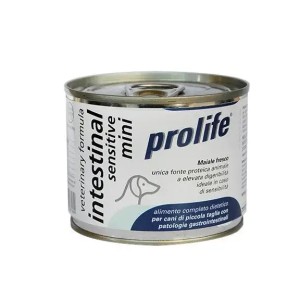 Prolife intestinal sensitive mini cibo umido per cani taglia piccola lattina 200g 197b