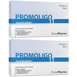 Cerca Offerte di promopharma® promoligo 11 manganese/rame oligoelementi 2x20x2 ml flaco e acquista online