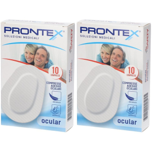 Cerca Offerte di prontex ocular 5,7 cm x 8,2 2x10 pz compresse e acquista online