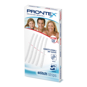 prontex stitch strips 3 x 75 10 pezzi bugiardino cod: 941999144 