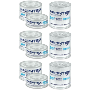 Cerca Offerte di prontex tex cerotto in tnt bianco 2,5 cm x 5 m 3x1 pz e acquista online
