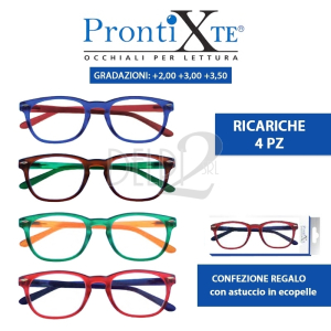 Prontixte ricarica occhi twin+1 4 pezzi