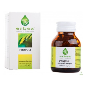 erbex propoli 100 capsule 430 mg bugiardino cod: 902193616 