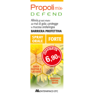 propoli mix defend spray adulti 30ml bugiardino cod: 981466651 