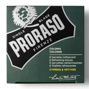 Cerca Offerte di proraso colonia cypress & vetyver 6 pz salviette e acquista online
