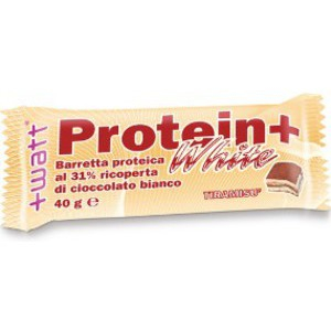 protein+ white vaniglia 40g bugiardino cod: 939233300 