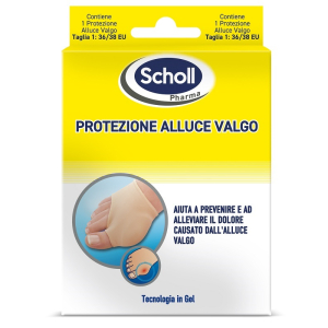 scholl protezione all valgo s bugiardino cod: 987388838 