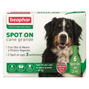 beaphar protezione naturale spot on cane bugiardino cod: 921723452 