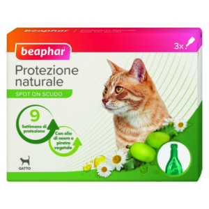 beaphar protezione naturale spot on gatto 3 bugiardino cod: 921723437 