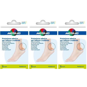 Cerca Offerte di protezione tallone/malleolo master-aid footcare 3x2 st e acquista online