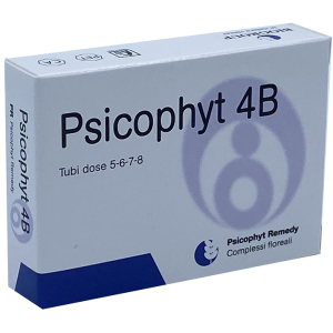 psicophyt remedy 4b 4 tubetti 1,2g bugiardino cod: 904736776 