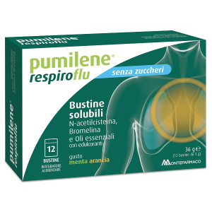 Cerca Offerte di pumilene respiroflu senza zucchero 12 bustine gusto menta arancia 36 g e acquista online