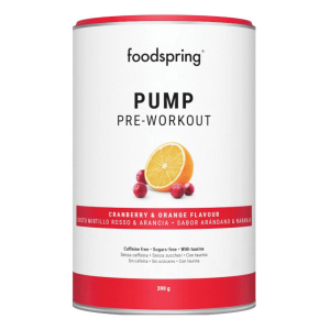 Pump pre workout mirtillo rosso & arancia 390 g