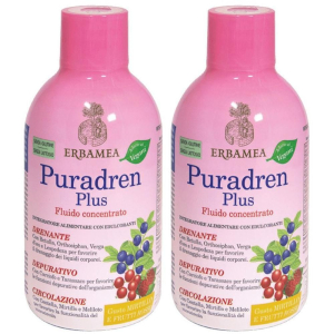 Cerca Offerte di puradren plus mirtillo frutti rossi 2x500 ml soluzione orale e acquista online