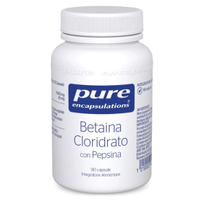 Cerca Offerte di pure encapsul betaina cloridrato con pepsina 90 capsule e acquista online