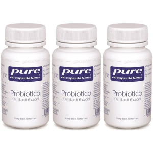 Cerca Offerte di pure encapsulation probiotico 10 miliardi, 6 ceppi 3x12,6 g capsule e acquista online